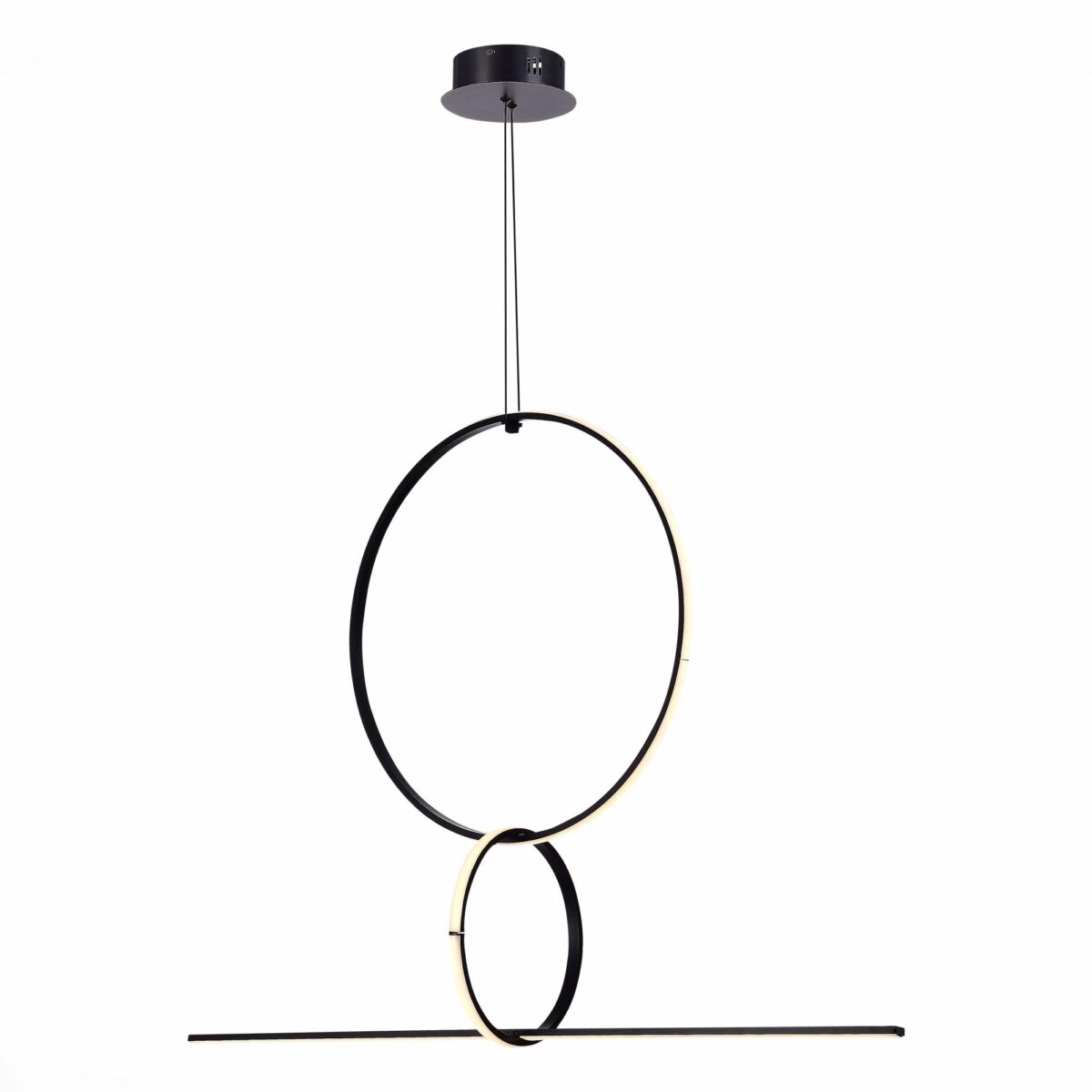 SL6113.433.01 Светильник подвесной ST-Luce Черный LED 1*50W 3000K ГАЙА — изображение 1