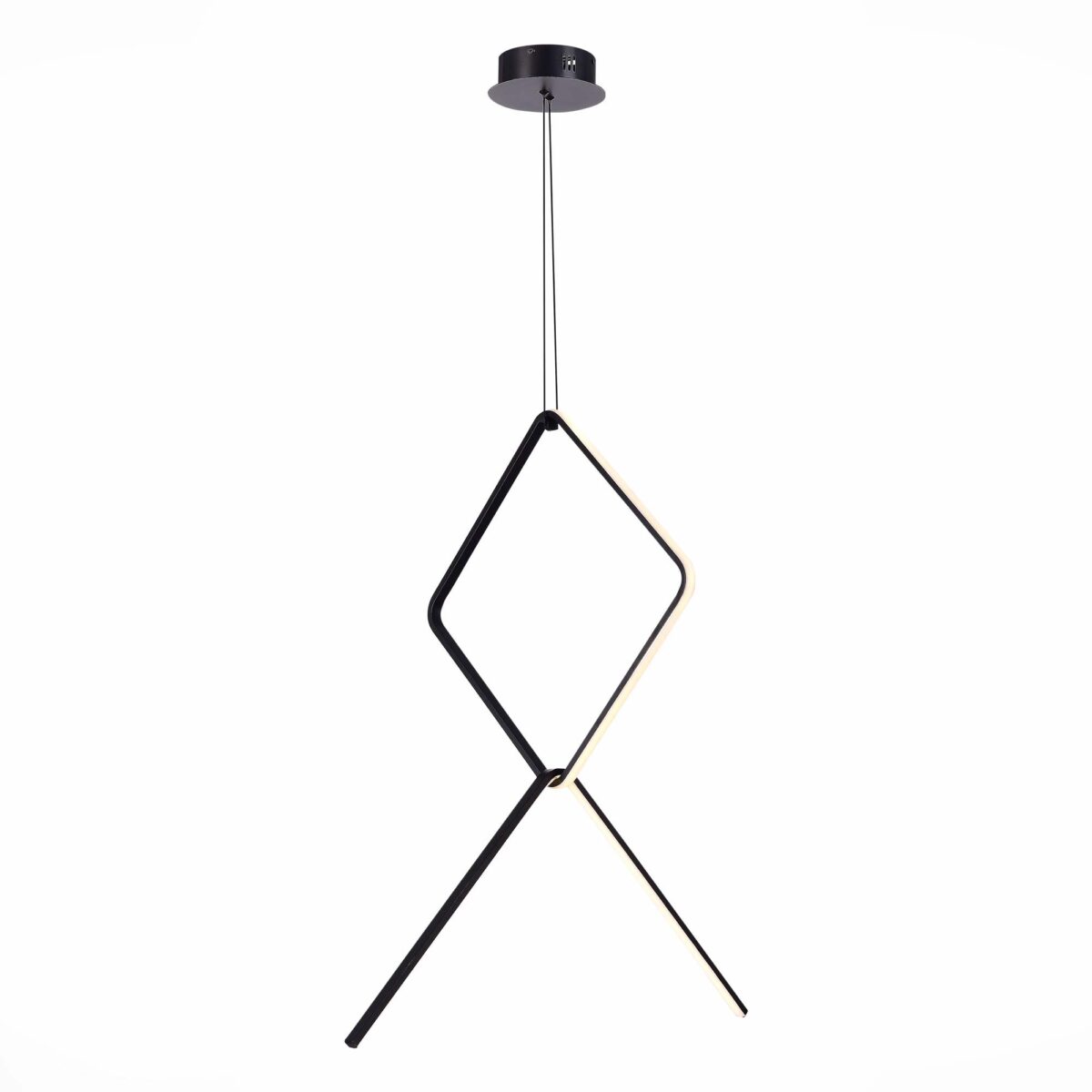 SL6113.443.01 Светильник подвесной ST-Luce Черный LED 1*50W 3000K ГАЙА — изображение 1