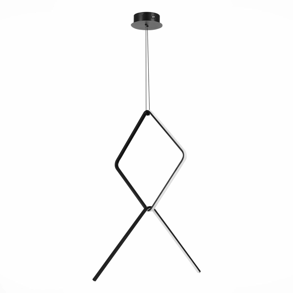 SL6113.443.01 Светильник подвесной ST-Luce Черный LED 1*50W 3000K ГАЙА — изображение 2