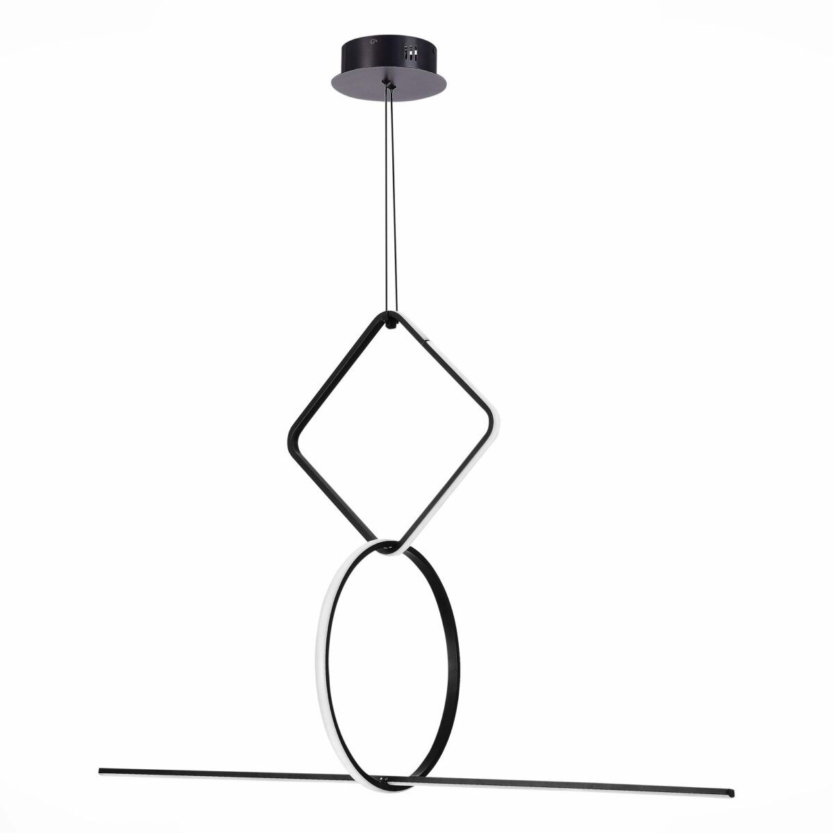 SL6113.453.01 Светильник подвесной ST-Luce Черный LED 1*50W 3000K ГАЙА — изображение 2