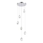 SL6114.103.06 Светильник подвесной ST-Luce Хром/Прозрачный LED 6*3W 3000K КАСКАТО — изображение 2