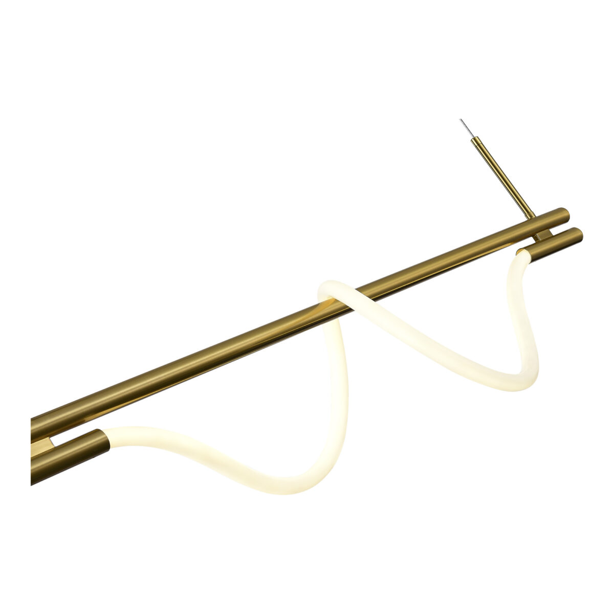 SL6118.303.03 Светильник подвесной ST-Luce Латунь/Латунь LED 2+1*3+11W 4000K МАРЛОУ — изображение 3