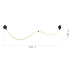 SL6118.401.01 Светильник настенный ST-Luce Черный/Белый LED 1*20W 4000K МАРЛОУ — изображение 3