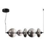 SL6119.413.40 Светильник подвесной ST-Luce Черный/Дымчато-Серый LED 1*40W 3000K ПЕРЛИНА — изображение 2