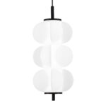 SL6121.403.01 Светильник подвесной ST-Luce Черный/Белый LED 1*9W 3000K ТАЛИСМАН — изображение 3