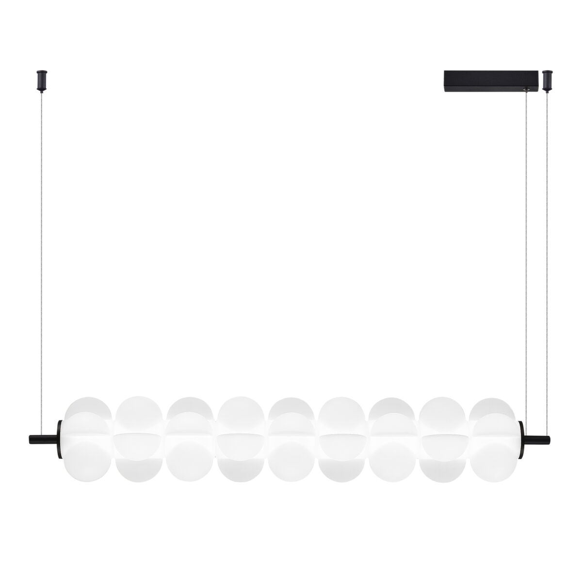 SL6121.413.01 Светильник подвесной ST-Luce Черный/Белый LED 1*30W 3000K ТАЛИСМАН — изображение 1