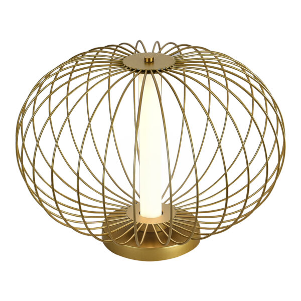 SL6124.204.01 Прикроватная лампа ST-Luce Золотистый/Золотистый LED 1*10W 3000K СЛАЙС