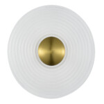 в наличии SL6125.311.01 Светильник настенный ST-Luce Латунь/Прозрачный LED 1*6W 3000K МУН - купить в интернет-магазине Светильники Торг