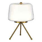 SL6127.304.01 Прикроватная лампа ST-Luce Латунь/Белый, Прозрачный LED 1*16W 3000K ПАНДОРА — изображение 2