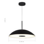 SL6128.403.01 Светильник подвесной ST-Luce Черный/Черный LED 1*24W 3000K ЛИДИА — изображение 5