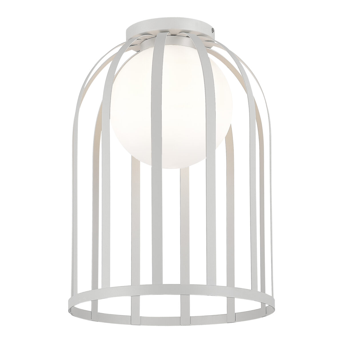 SL6129.502.01 Светильник потолочный ST-Luce Белый/Белый E27 1*60W НОРДИК — изображение 1