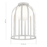 SL6129.502.01 Светильник потолочный ST-Luce Белый/Белый E27 1*60W НОРДИК — изображение 5