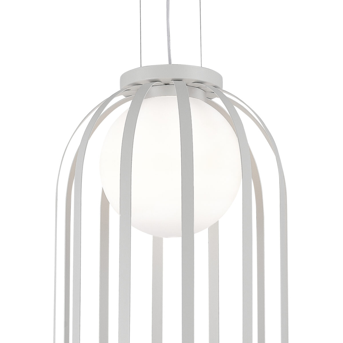 SL6129.503.01 Светильник подвесной ST-Luce Белый/Белый E27 1*60W НОРДИК — изображение 3