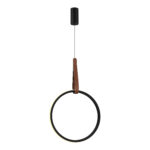 SL6131.403.20 Светильник подвесной ST-Luce Черный/Черный, Терракотовый LED 1*20W 4000K ШЕЙП