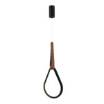 SL6131.413.12 Светильник подвесной ST-Luce Черный/Черный, Терракотовый LED 1*12W 4000K ШЕЙП