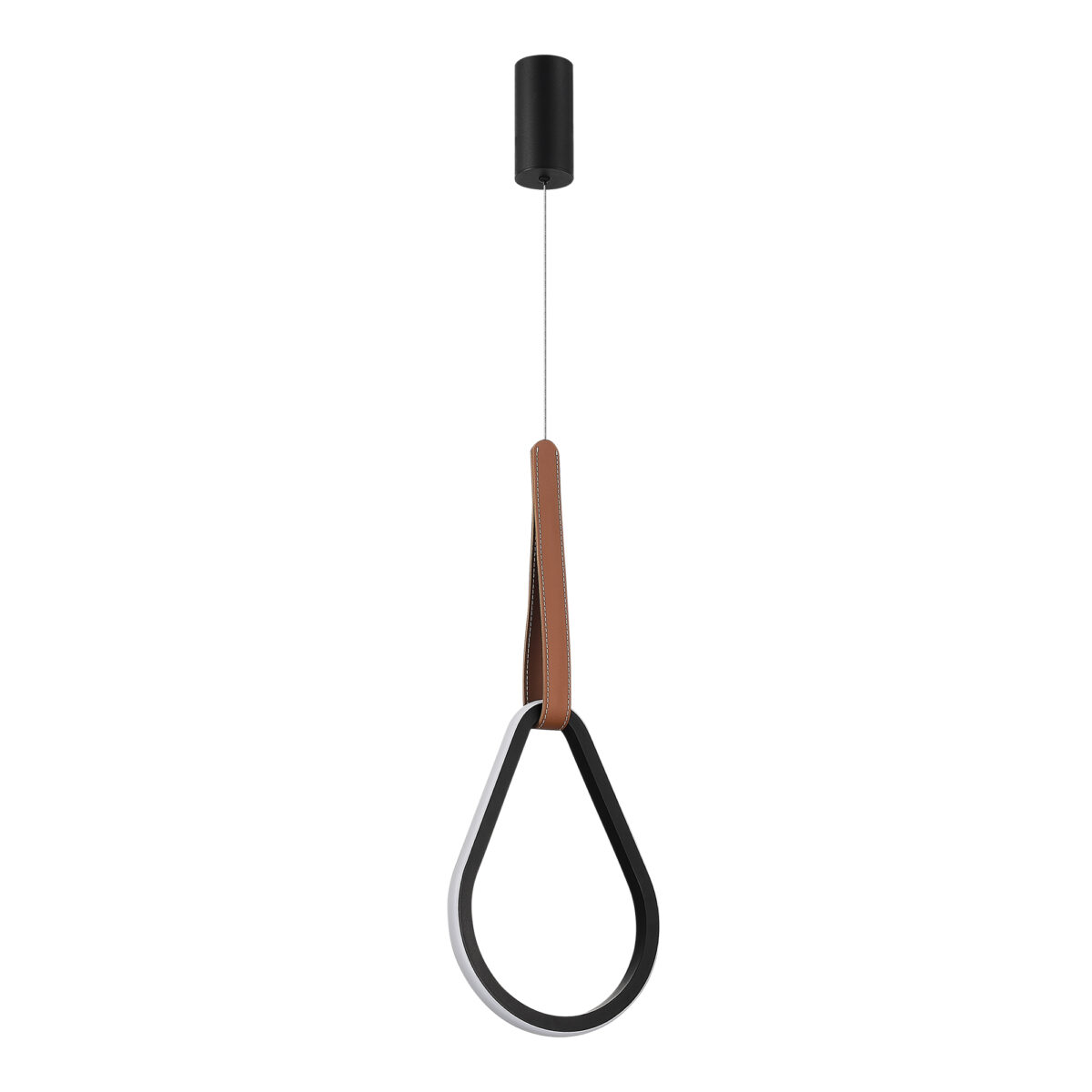 SL6131.413.12 Светильник подвесной ST-Luce Черный/Черный, Терракотовый LED 1*12W 4000K ШЕЙП — изображение 2