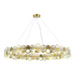 SL6133.303.16 Светильник подвесной ST-Luce Латунь/Прозрачный G9 16*5W 4000K СВОТЧ