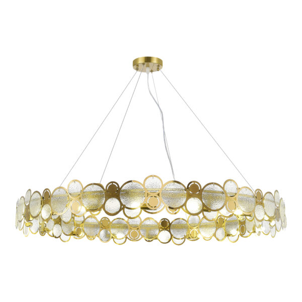 SL6133.303.16 Светильник подвесной ST-Luce Латунь/Прозрачный G9 16*5W 4000K СВОТЧ