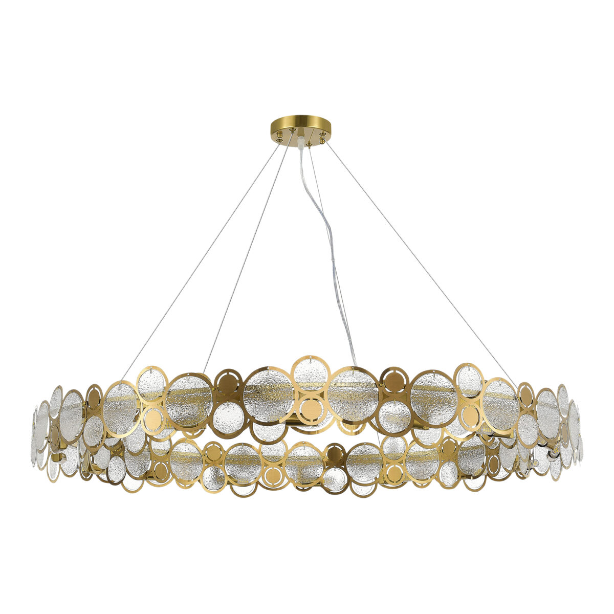 SL6133.303.16 Светильник подвесной ST-Luce Латунь/Прозрачный G9 16*5W 4000K СВОТЧ — изображение 2