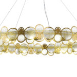 SL6133.303.16 Светильник подвесной ST-Luce Латунь/Прозрачный G9 16*5W 4000K СВОТЧ — изображение 3