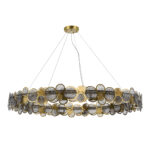 SL6133.313.16 Светильник подвесной ST-Luce Латунь/Дымчатый G9 LED 16*5W 4000K СВОТЧ — изображение 2