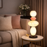 SL6134.404.01 Прикроватная лампа ST-Luce черный/розовый, желтый, опаловый LED 1*16W 3000K ФЛОРЕНТИНИ — изображение 5