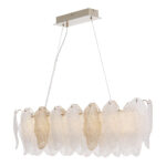 SL6135.233.01 Светильник подвесной ST-Luce золото/прозрачный, янтарный LED 1*24W 3000K ЛАЙТА — изображение 3