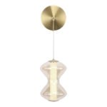 SL6136.201.01 Светильник настенный ST-Luce золото/коньячный LED 1*6W 3000K СПАЙН
