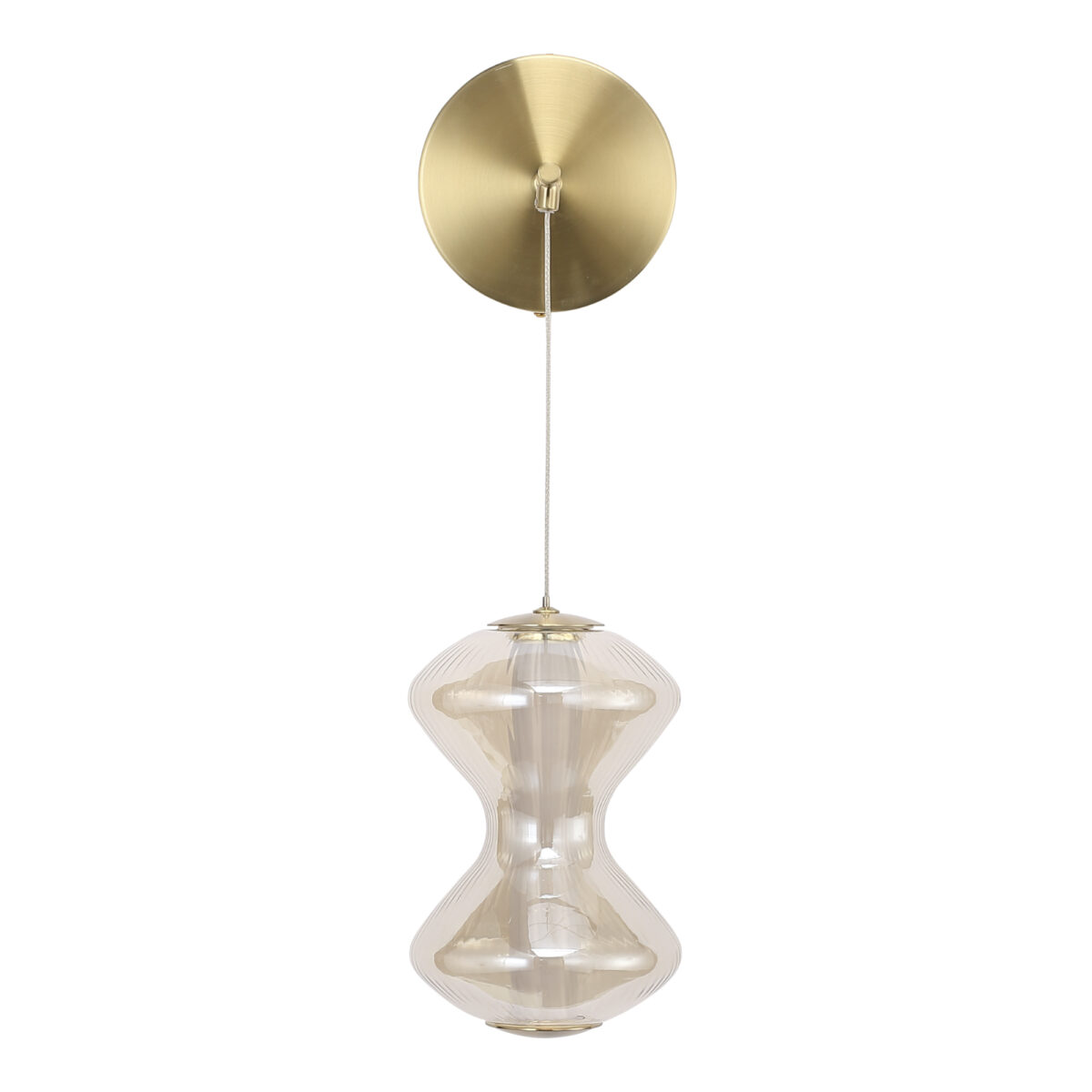 SL6136.201.01 Светильник настенный ST-Luce золото/коньячный LED 1*6W 3000K СПАЙН — изображение 2