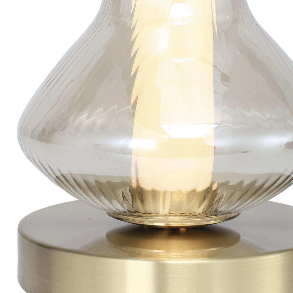 SL6136.204.01 Прикроватная лампа ST-Luce золото/коньячный LED 1*6W 3000K СПАЙН — изображение 4