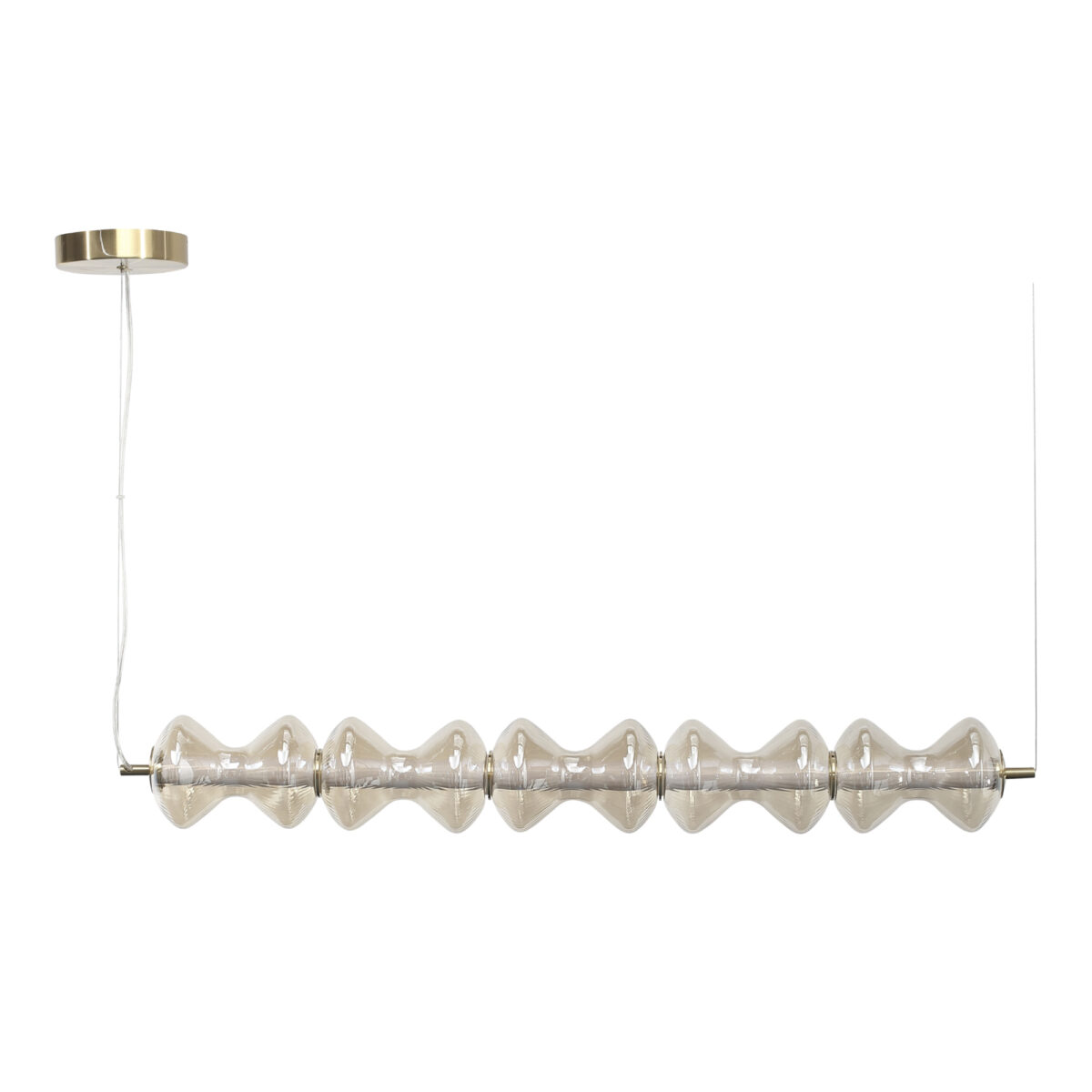 SL6136.243.01 Светильник подвесной ST-Luce золото/коньячный LED 1*28W 3000K СПАЙН — изображение 2