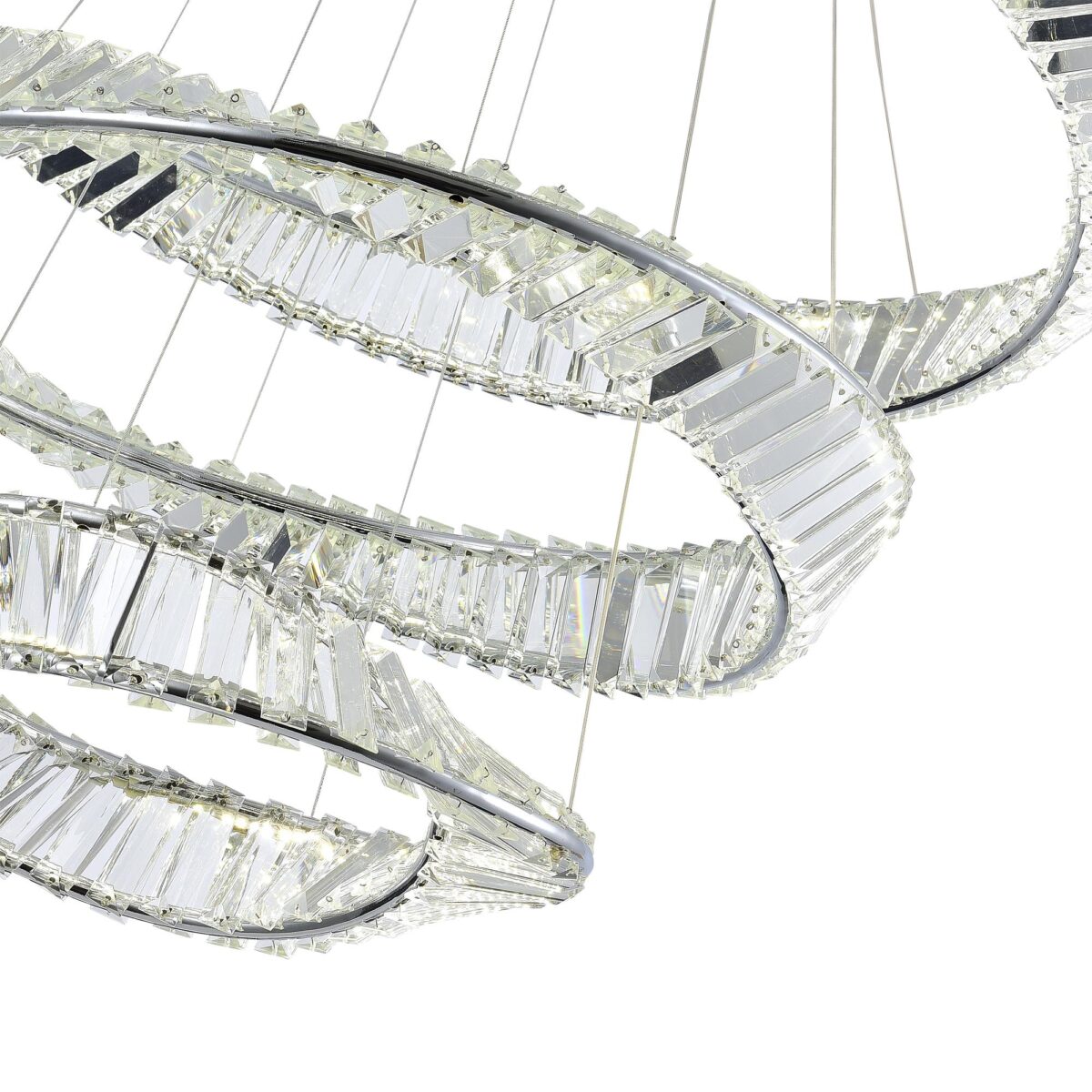 SL6204.101.03 Светильник подвесной ST-Luce Хром/Прозрачный LED 1*97W 4000K РИТОРТО — изображение 3