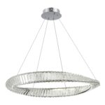 SL6204.111.01 Светильник подвесной ST-Luce Хром/Прозрачный LED 1*45W 4000K РИТОРТО