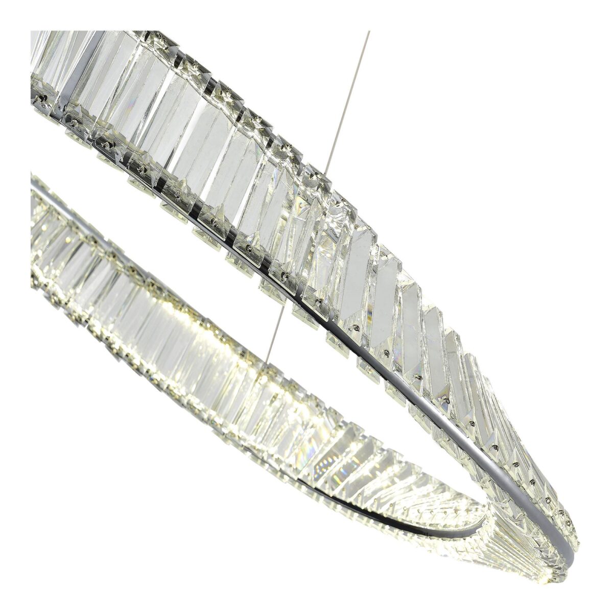 SL6204.111.01 Светильник подвесной ST-Luce Хром/Прозрачный LED 1*45W 4000K РИТОРТО — изображение 3