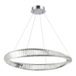 SL6204.121.01 Светильник подвесной ST-Luce Хром/Прозрачный LED 1*58W 4000K РИТОРТО — изображение 2