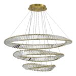 SL6204.301.03 Светильник подвесной ST-Luce Латунь/Прозрачный LED 1*97W 4000K РИТОРТО — изображение 2