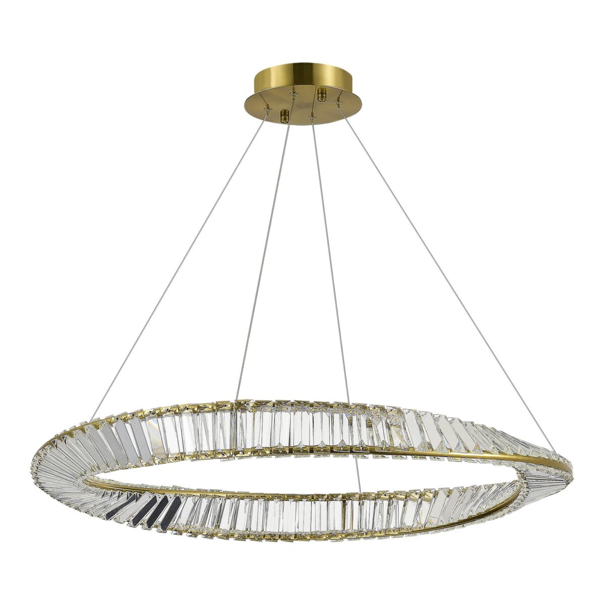 SL6204.311.01 Светильник подвесной ST-Luce Латунь/Прозрачный LED 1*45W 4000K РИТОРТО — изображение 2