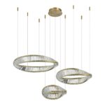 SL6204.311.03 Светильник подвесной ST-Luce Латунь/Прозрачный LED 1*97W 4000K РИТОРТО — изображение 2
