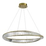 SL6204.321.01 Светильник подвесной ST-Luce Латунь/Прозрачный LED 1*58W 4000K РИТОРТО — изображение 2