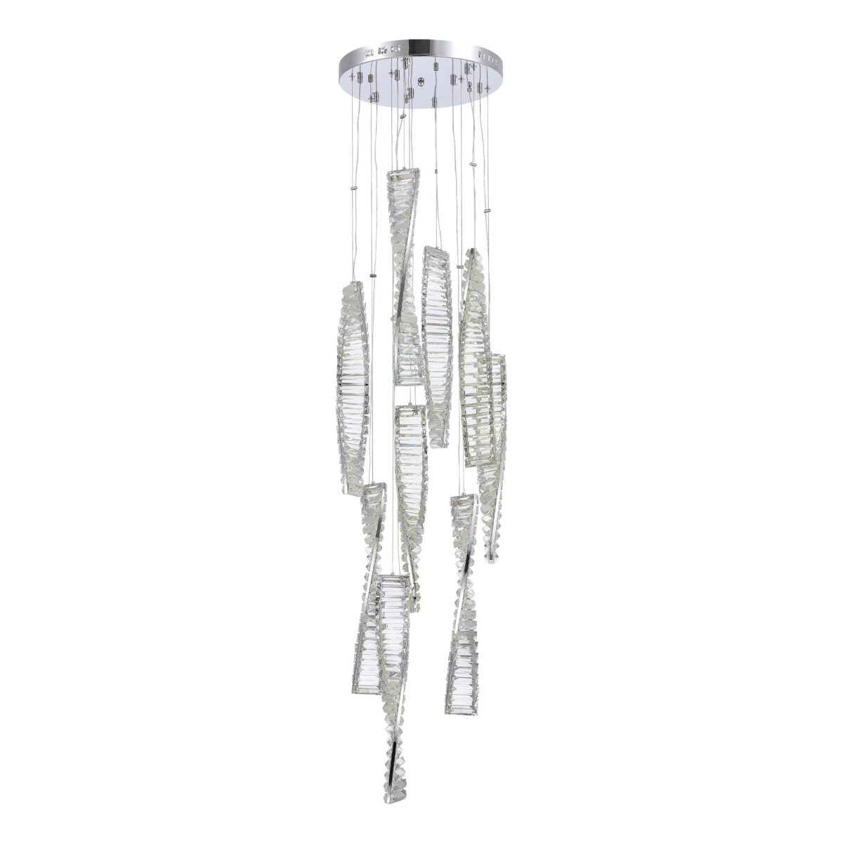 SL6205.103.09 Светильник подвесной ST-Luce Хром/Прозрачный LED 1*99W 4000K ЭЛИКА — изображение 2