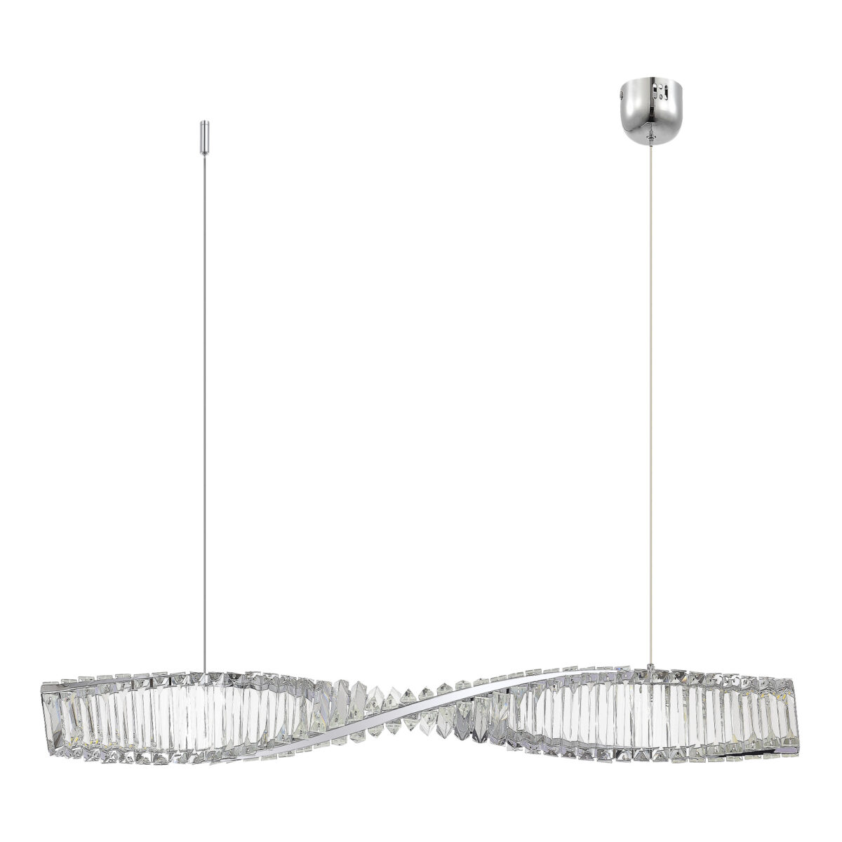 SL6205.113.01 Светильник подвесной ST-Luce Хром/Прозрачный LED 1*21W 4000K ЭЛИКА — изображение 2