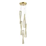 SL6205.303.05 Светильник подвесной ST-Luce Латунь/Прозрачный LED 1*55W 4000K ЭЛИКА — изображение 2