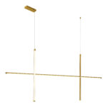 SL6207.203.50 Светильник подвесной ST-Luce Матовое золото LED 1*50W 3000K РЕТИКО