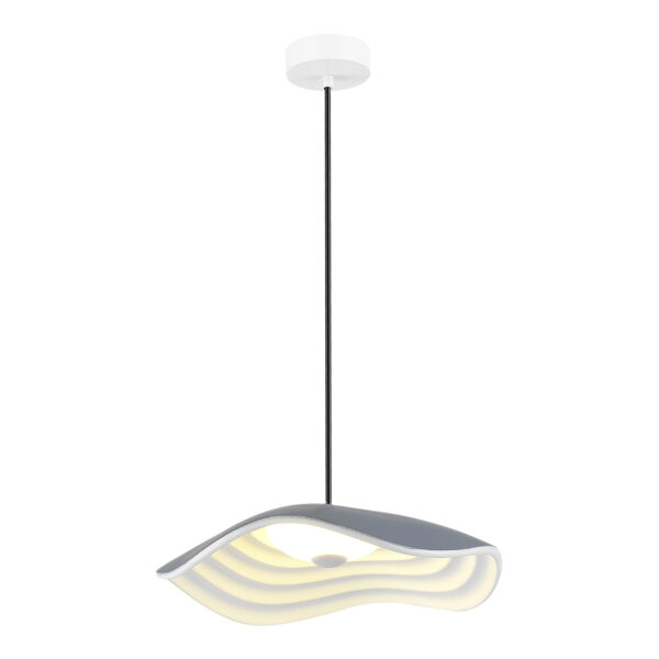 SL6208.701.12 Светильник подвесной ST-Luce Серый/Серый, Белый LED 1*12W 3000K ОАЗИС