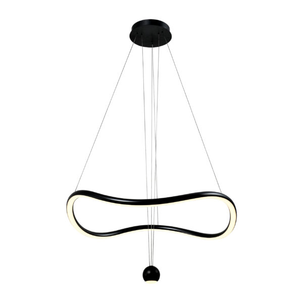 SL6209.403.35 Светильник подвесной ST-Luce Черный/Черный, Белый LED 1*35W 3000K ОРИОН