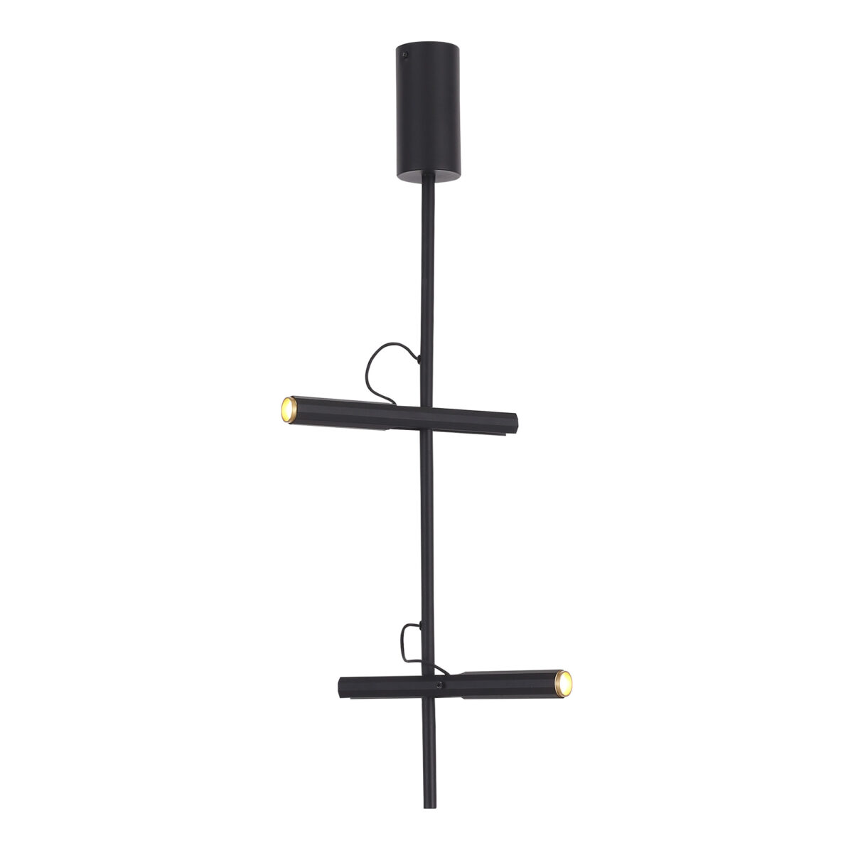 SL6210.403.02 Светильник подвесной ST-Luce Черный/Черный, Золотистый LED 2*3W 3000K ЛИЛИТ — изображение 3