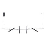 SL6210.403.04 Светильник подвесной ST-Luce Черный/Черный, Золотистый LED 4*3W 3000K ЛИЛИТ — изображение 4