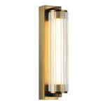 в наличии SL6224.301.01 Светильник настенный ST-Luce Латунь/Прозрачный LED 1*8W 4000K БАМБУ - купить в интернет-магазине Светильники Торг