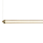 в наличии SL6224.313.01 Светильник подвесной ST-Luce Латунь/Прозрачный LED 1*30W 4000K БАМБУ - купить в интернет-магазине Светильники Торг