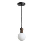 SL6226.403.01 Светильник подвесной ST-Luce Черный/Белый G9 1*5W 4000K КОРК — изображение 2